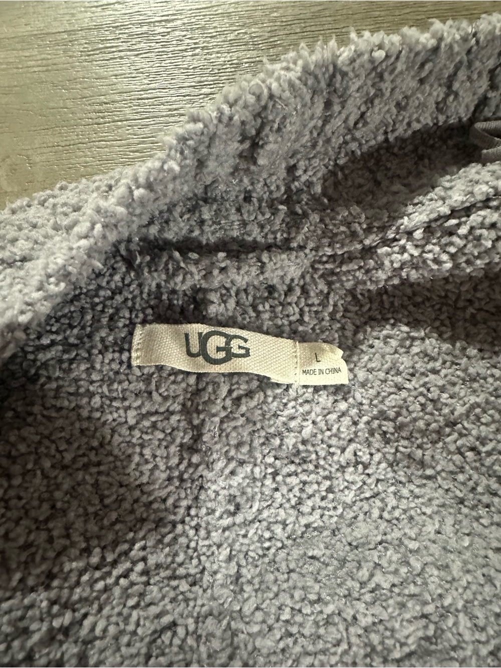 UGG Soft Sherpa Pullover in Gray